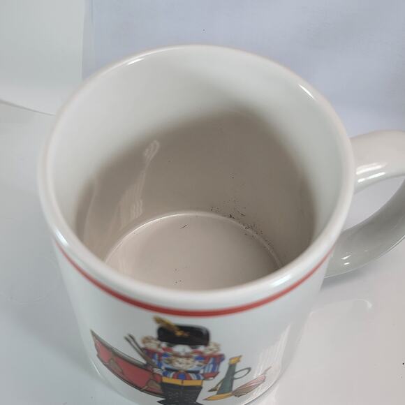 Vintage 1994 Nutcracker Mug Bob Timberlake Holiday Spirit Stoneware Cup - Picture 5 of 10